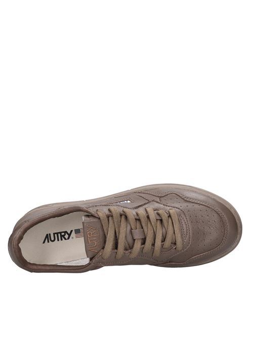 Sneakers in pelle AUTRY | AULM SG21MARRONE